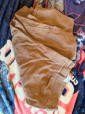 Target Women's Corduroy Wide Leg Jeans in Brown